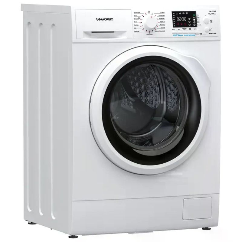 SanGiorgio F1012A9 Lavatrice Caricamento Frontale 10 Kg 1200 rpm Classe A (84x60x59 cm) colore Bianco