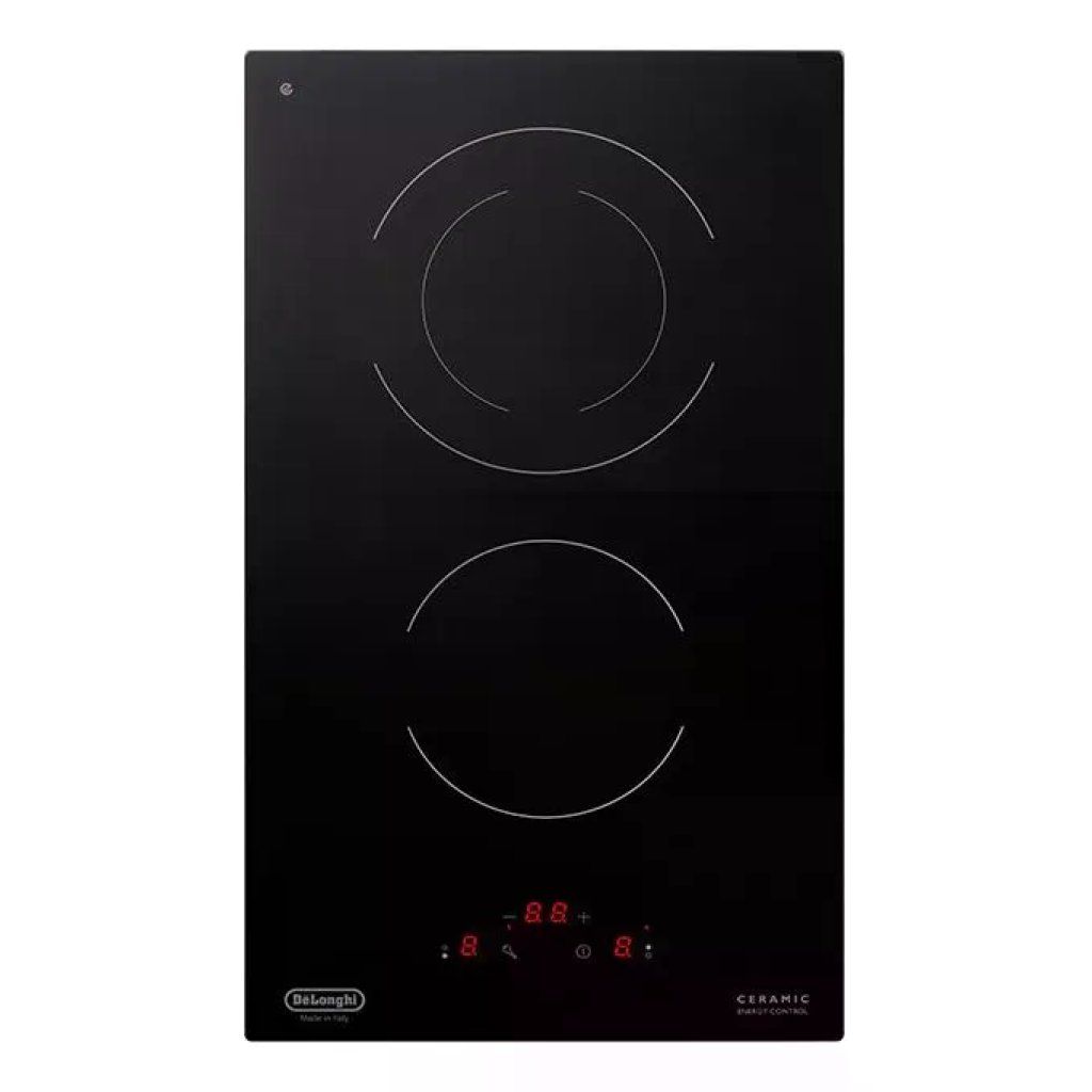 DELONGHI De'Longhi PVC31N Piano cottura a piastre radianti 30 cm 2 zone Touch Control Timer Pausa colore DELONGHI De'Longhi PVC31N Piano cottura a piastre radianti 30 cm 2 zone Touch Control Timer Pausa colore