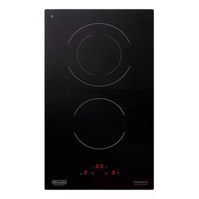 DELONGHI De'Longhi PVC31N Piano cottura a piastre radianti 30 cm 2 zone Touch Control Timer Pausa colore