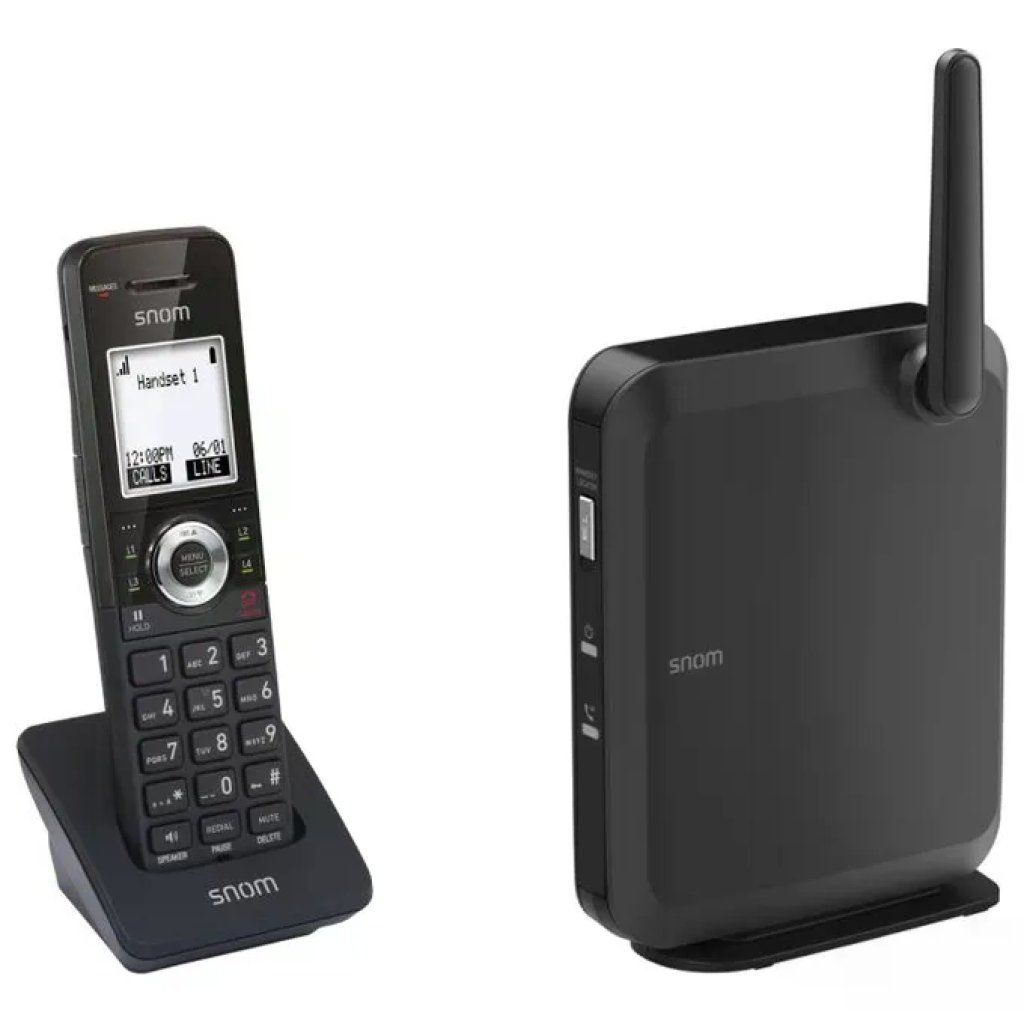 Snom M110 SC Bundle Telefono Cordless DECT Nero