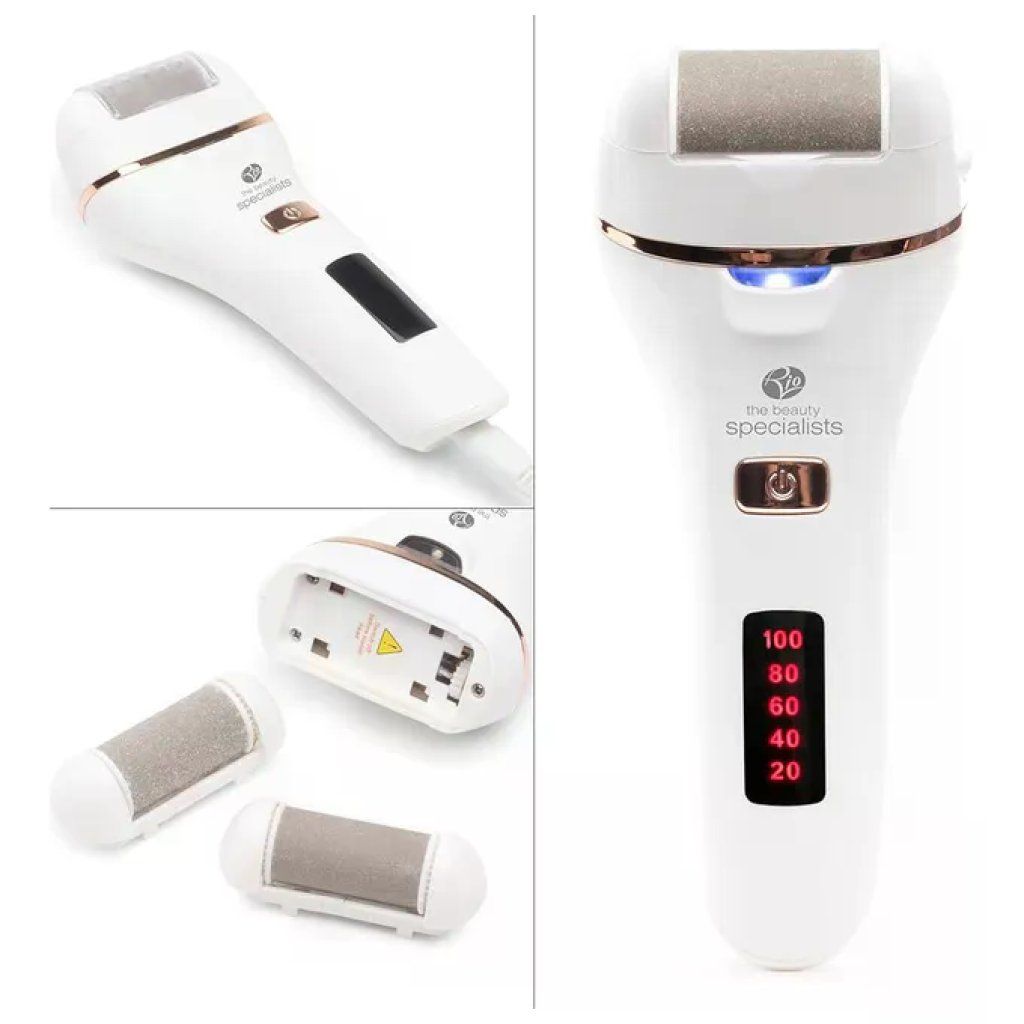 Rio PEDI5 Go Smooth – Lima Elettrica per Pedicure con Aspiratore Rio PEDI5 Go Smooth – Lima Elettrica per Pedicure con Aspiratore