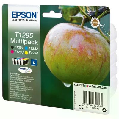Epson C13T12954022 T1295 Multipack Cartucce Inkjet DURABrite Ultra 4 Colori Nero Ciano Magenta Giallo 11