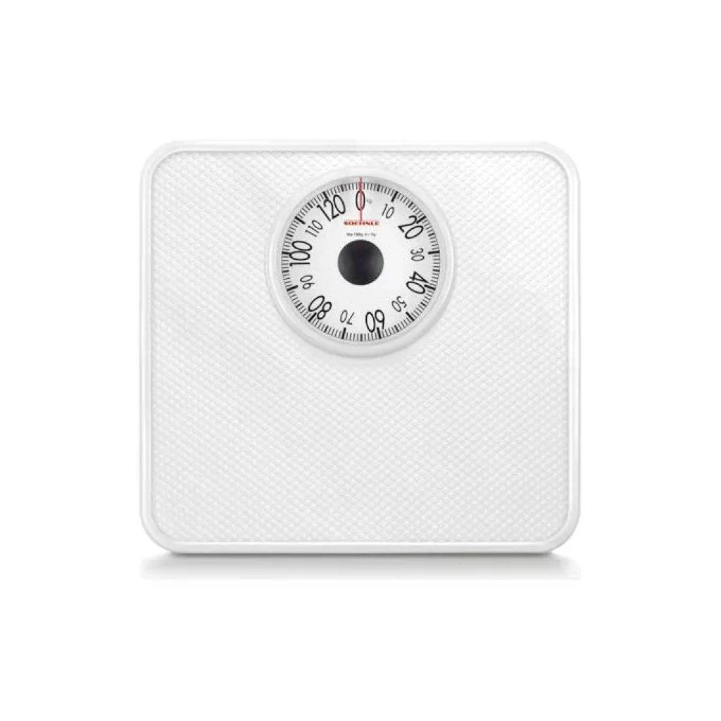 Soehnle 61098 Tempo Bilancia Pesapersone Analogica Meccanica 130 Kg incremento 1 Kg colore Bianco
