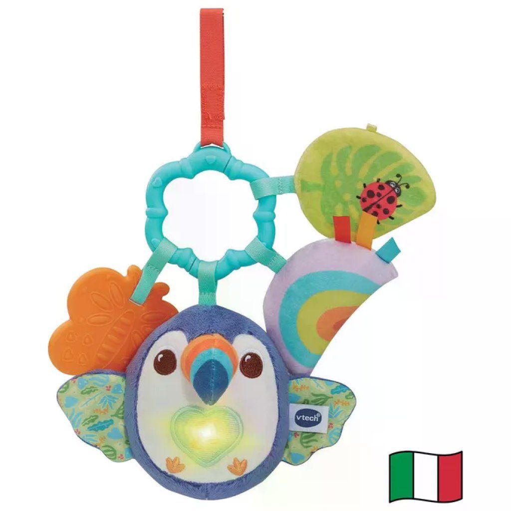 VTech Tiki il Tucano – Anello Sensoriale Musicale per Neonati