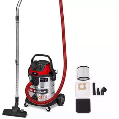 Einhell TE-VC 2580 SACL Aspiratore Solidi e Liquidi 25 L Einhell TE-VC 2580 SACL Aspiratore Solidi e Liquidi 25 L