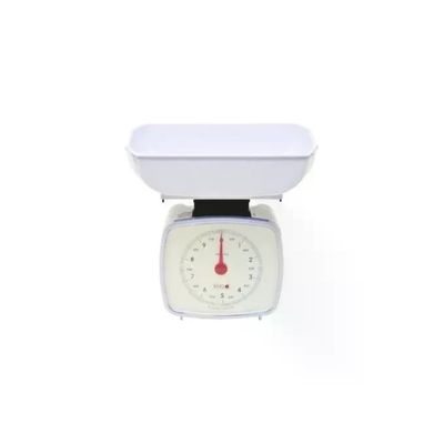 Kaufgut 033041 Bilancia da Cucina Meccanica 10 kg Bianca