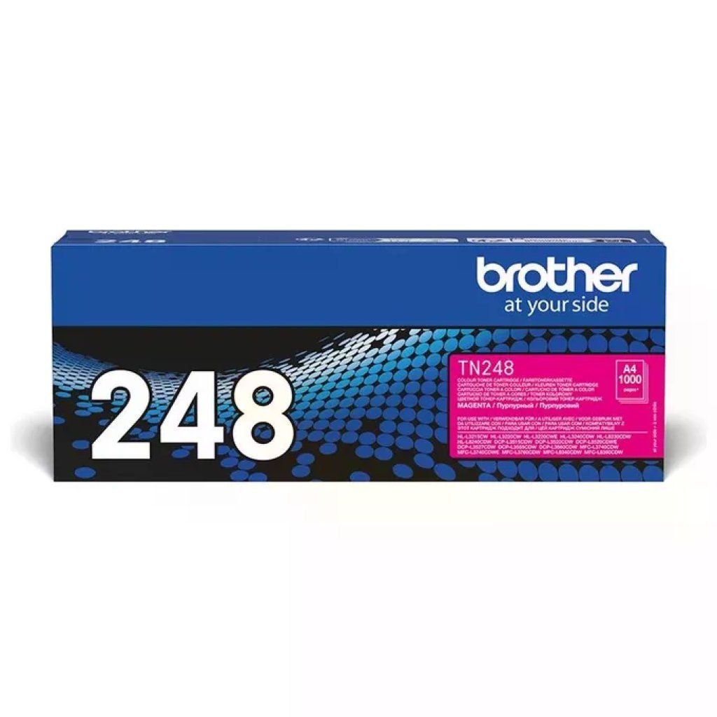 Brother TN-248M Toner Magenta Originale – Fino a 1.000 Pagine Brother TN-248M Toner Magenta Originale – Fino a 1.000 Pagine