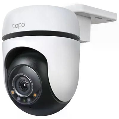 TP-Link Tapo TC41 Telecamera IP Wi-Fi da esterno e interno, 3 MP, Pan/Tilt 360°, bianca