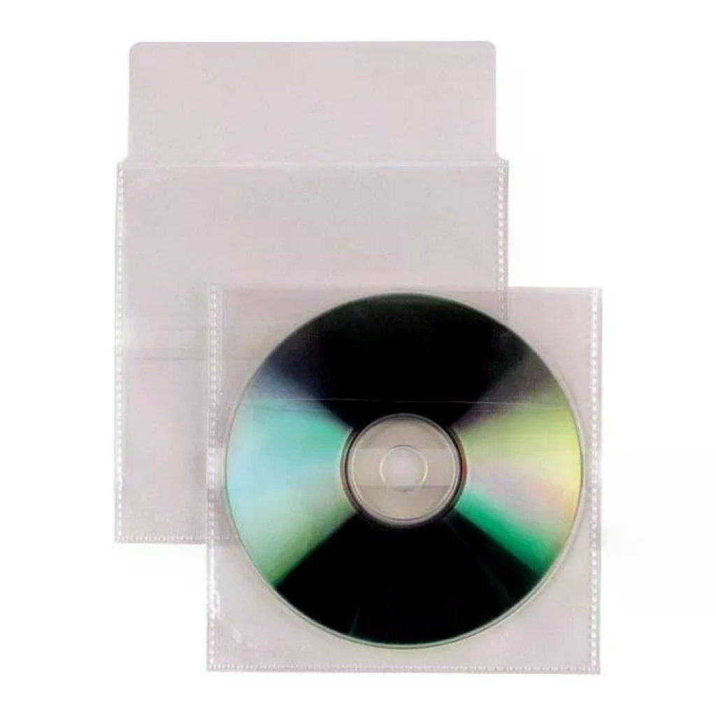 SEI Rota 430105 Insert Buste Porta CD DVD in Polipropilene Liscio con Patella di Chiusura e Striscia SEI Rota 430105 Insert Buste Porta CD DVD in Polipropilene Liscio con Patella di Chiusura e Striscia