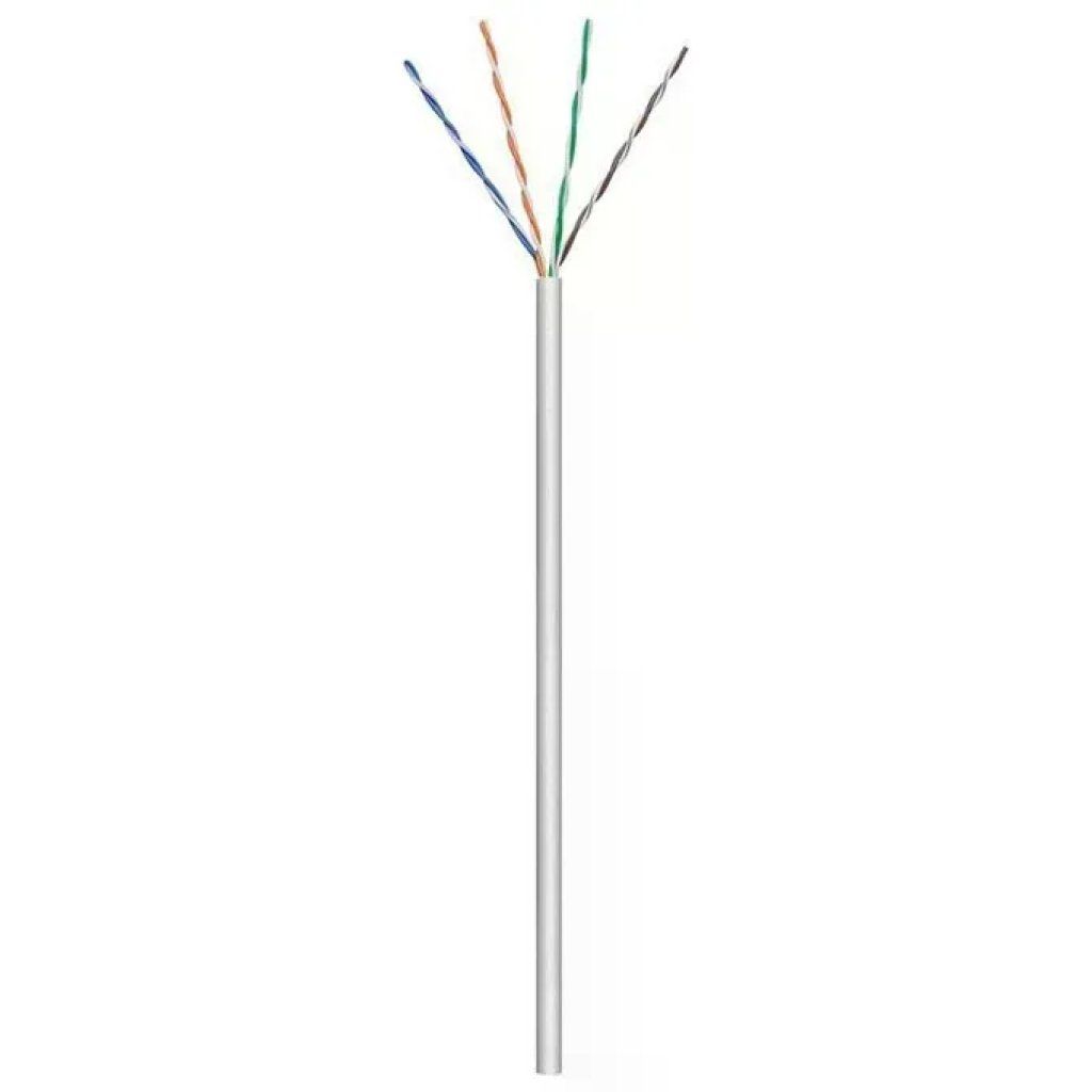 EDNET Goobay 93885 Cavo di Rete CAT6 U-UTP Flessibile 4x2 AWG24-7 305 m colore Grigio