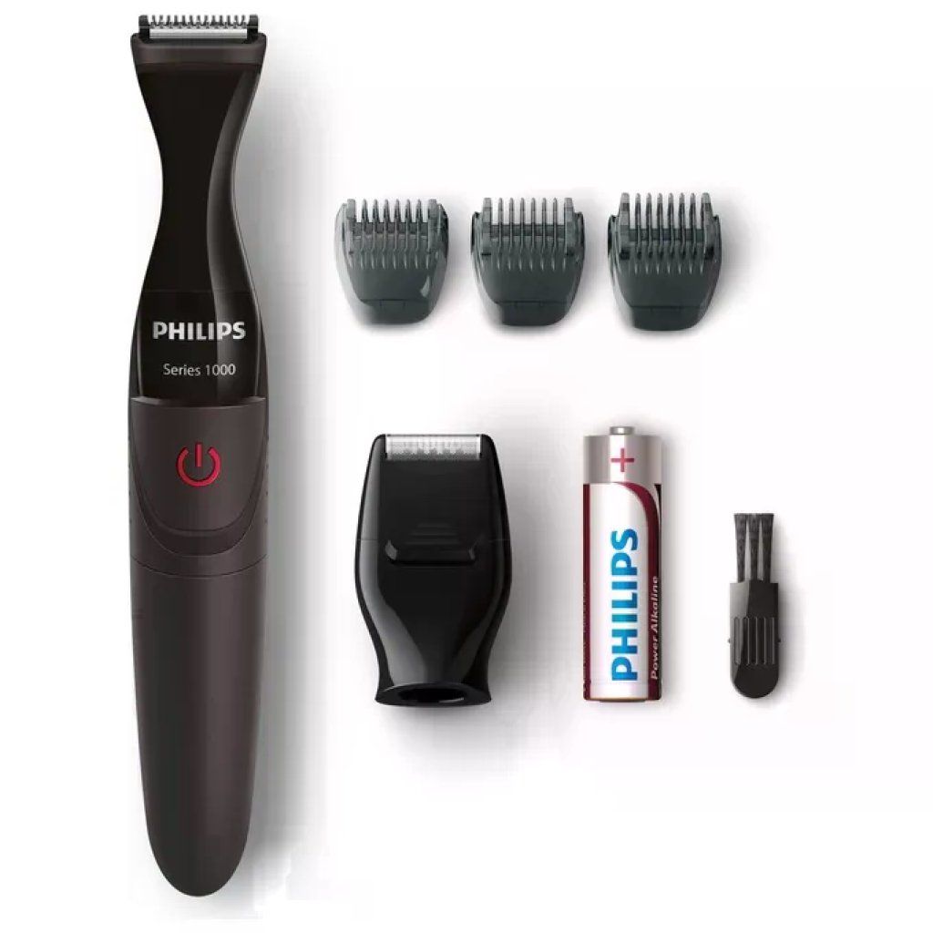 Philips MG1100-16 Multigroom Series 1000 Regolabarba di Precisione DualCut 4 lunghezze 1