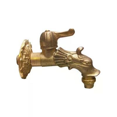 Vette CDF03707 Rubinetto Artistico in Ottone a Leva Oro Anticato Attacco M 1