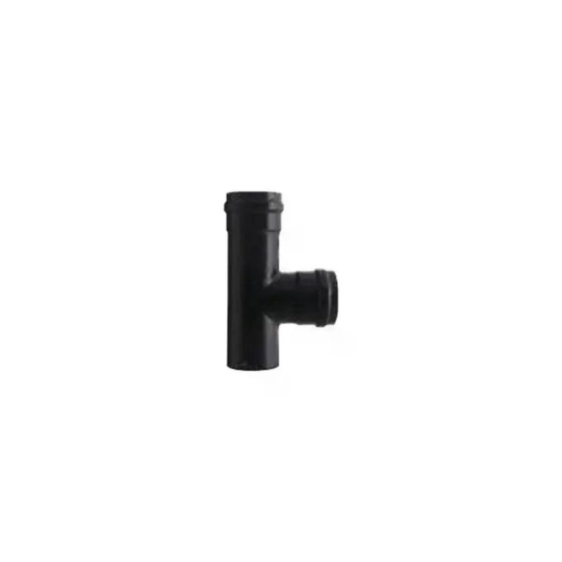Save Fumisteria Tubo Pellet T F-F 8cm Porcellanato Nero Opaco