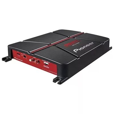 Pioneer GM-A3702 Amplificatore Auto 2 Canali Classe A-B 500W max 2x95W 95 dB SNR colore Nero Rosso Pioneer GM-A3702 Amplificatore Auto 2 Canali Classe A-B 500W max 2x95W 95 dB SNR colore Nero Rosso