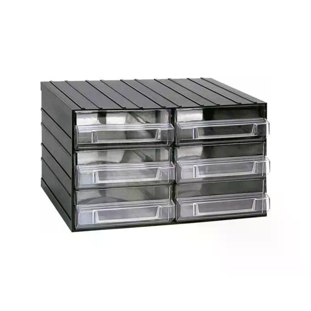 Art Plast ZA1631 Serie 700 Cassettiera 6 Cassetti Componibile ad Incastro 38.2x29x23 cm colore Trasparente Art Plast ZA1631 Serie 700 Cassettiera 6 Cassetti Componibile ad Incastro 38.2x29x23 cm colore Trasparente