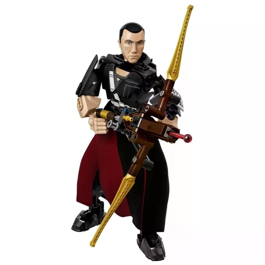 Lego 75524 Star Wars Chirrut Îmwe Figura Costruibile Snodabile con Balestra 87 Pezzi 8-14 Anni