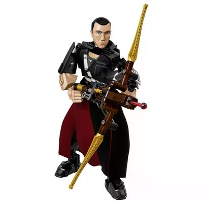 Lego 75524 Star Wars Chirrut Îmwe Figura Costruibile Snodabile con Balestra 87 Pezzi 8-14 Anni Lego 75524 Star Wars Chirrut Îmwe Figura Costruibile Snodabile con Balestra 87 Pezzi 8-14 Anni