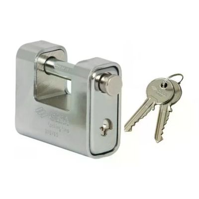 CISA 21810 Locking Line Lucchetto Incamiciato Corpo in Ottone Camicia in Acciaio Cementato Nichelato CISA 21810 Locking Line Lucchetto Incamiciato Corpo in Ottone Camicia in Acciaio Cementato Nichelato