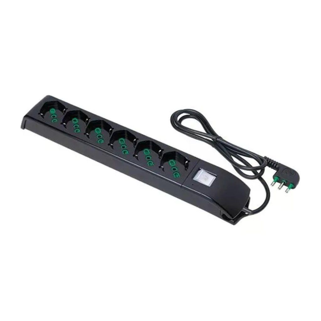 FME Fanton FME410241 FIDO Multipresa 6 prese bipasso 2P+T 16A cavo 1 FME Fanton FME410241 FIDO Multipresa 6 prese bipasso 2P+T 16A cavo 1