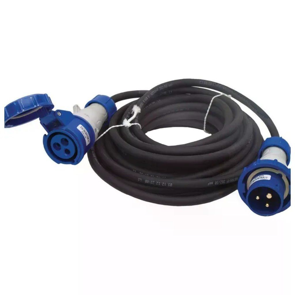 ROSI PR20MTN8213 Prolunga Industriale da Cantiere 20 m IP67 H07RN-F 3G2 ROSI PR20MTN8213 Prolunga Industriale da Cantiere 20 m IP67 H07RN-F 3G2