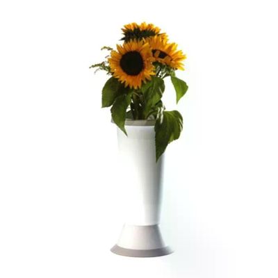 Erba Vaso per Cimitero Jolly con Base in Plastica Alta Resistenza diametro 18 cm altezza 45 cm colore