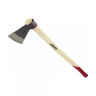 ARIEX M69363 Scure da Taglio con Testa in Acciaio Forgiato Temprato e Manico in Legno Verniciato 90 cm