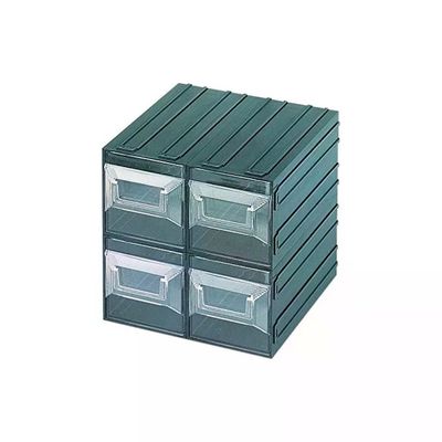 Terry 1000022 Vision 17 Cassettiera 4 Cassetti Organizer Utensili Impilabile colore Verde