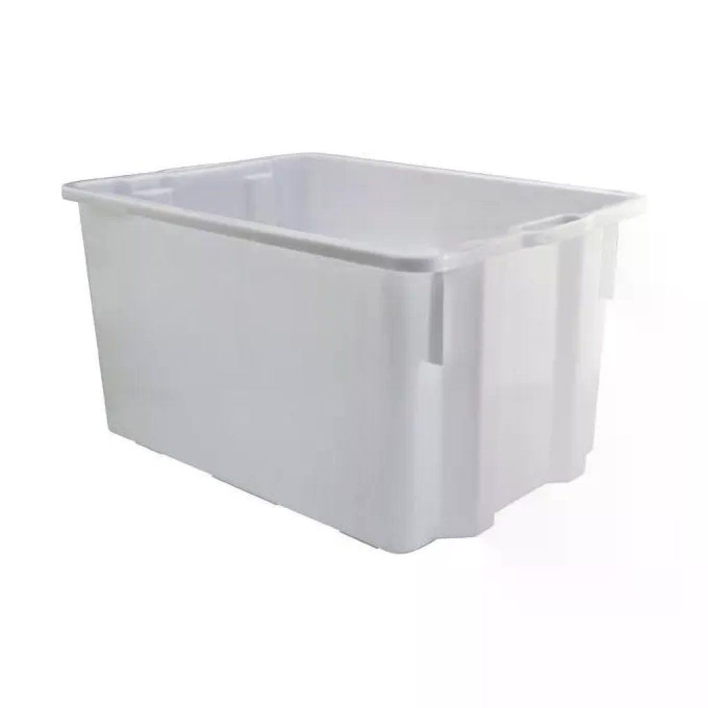 SSS Mobil Plastic 0062707 Cassa Chiusa in Plastica per Alimenti 90 Litri con Manici Impilabile e SSS Mobil Plastic 0062707 Cassa Chiusa in Plastica per Alimenti 90 Litri con Manici Impilabile e