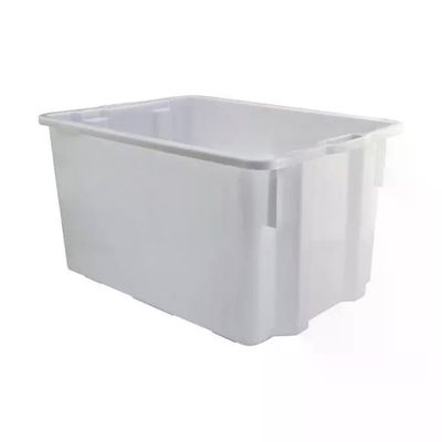 SSS Mobil Plastic 0062707 Cassa Chiusa in Plastica per Alimenti 90 Litri con Manici Impilabile e