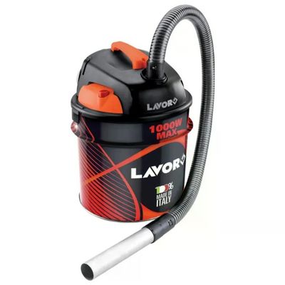 LAVOR 8.245.0010 Ashley 901 Aspiracenere Elettrico 18 L 1000 W 800 AW colore Nero Arancione LAVOR 8.245.0010 Ashley 901 Aspiracenere Elettrico 18 L 1000 W 800 AW colore Nero Arancione