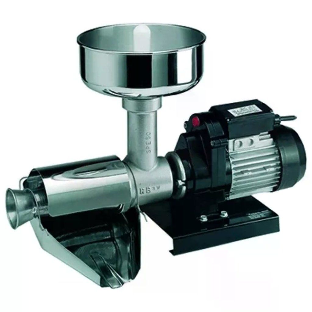 Reber 9004N Spremipomodoro Elettrico 500 W Produzione 340 Kg-h Acciaio inox colore Nero