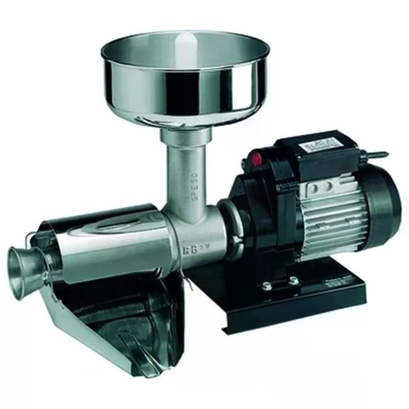 Reber 9004N Spremipomodoro Elettrico 500 W Produzione 340 Kg-h Acciaio inox colore Nero