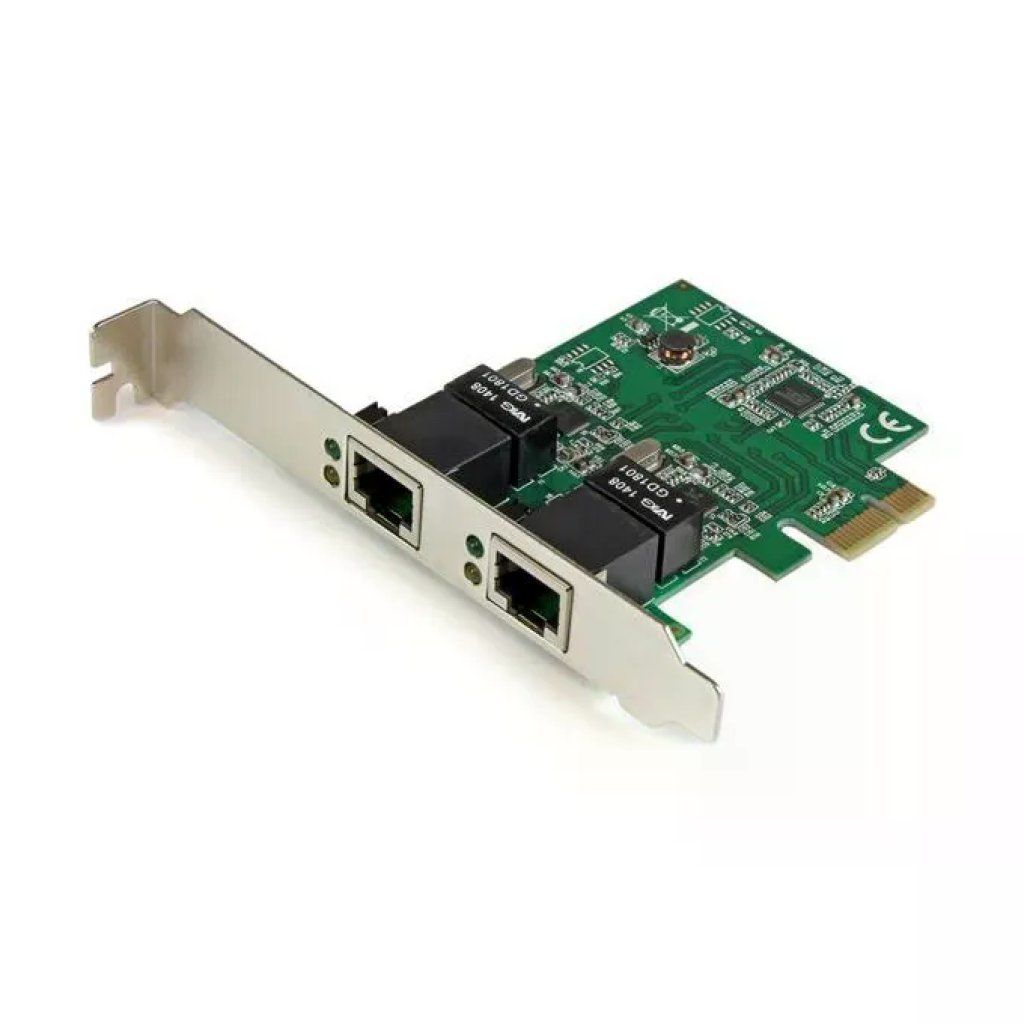 StarTech.com ST1000SPEXD4 Adattatore Scheda di Rete Ethernet Gigabit PCI Express a 2 Porte RJ45 1 Gbps
