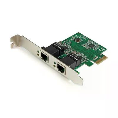 StarTech.com ST1000SPEXD4 Adattatore Scheda di Rete Ethernet Gigabit PCI Express a 2 Porte RJ45 1 Gbps StarTech.com ST1000SPEXD4 Adattatore Scheda di Rete Ethernet Gigabit PCI Express a 2 Porte RJ45 1 Gbps