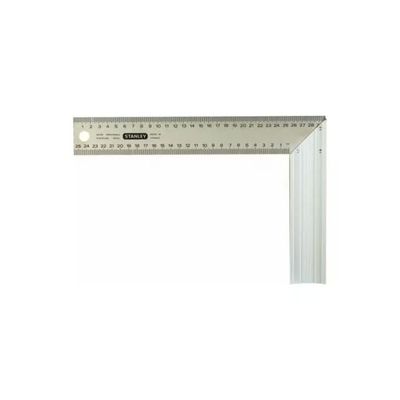 Stanley 1-45-686 Squadra per Falegnami 200x300 mm Acciaio Inox Graduazione Millimetrica Angoli 90° e 45°