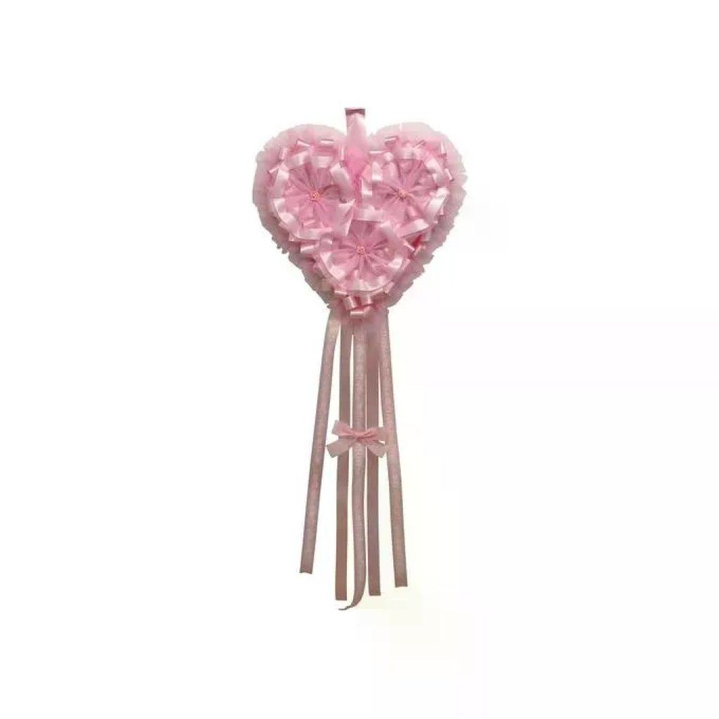 Baby Idea CM-R-2601922003742 Fiocco Nascita Cuore Artigianale Made in Italy colore Rosa Baby Idea CM-R-2601922003742 Fiocco Nascita Cuore Artigianale Made in Italy colore Rosa