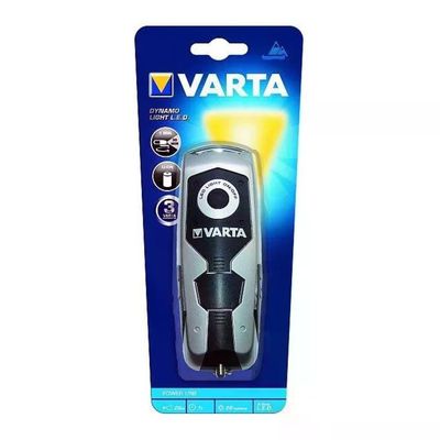 Varta Torcia Portatile Led con Carica a Dinamo Varta Torcia Portatile Led con Carica a Dinamo