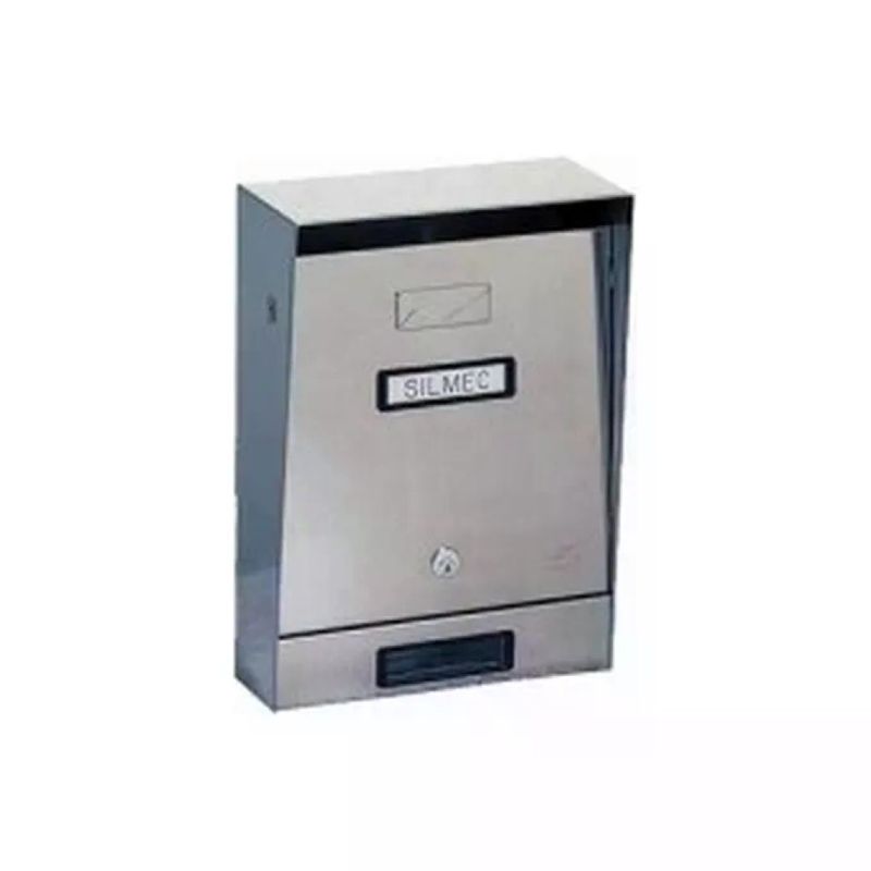 Silmec 10-002 Cassetta Postale in Acciaio Inox Satinato