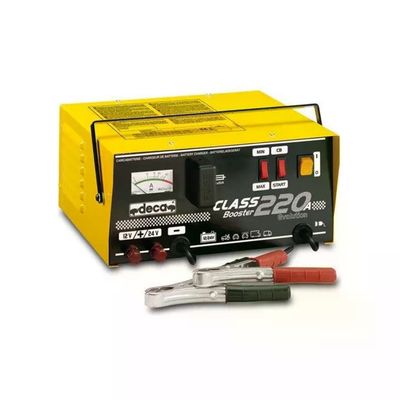 Deca 341000 Class Booster 220A Caricabatterie Avviatore 12V 24V 20A 300Ah Portatile colore Nero Giallo Deca 341000 Class Booster 220A Caricabatterie Avviatore 12V 24V 20A 300Ah Portatile colore Nero Giallo