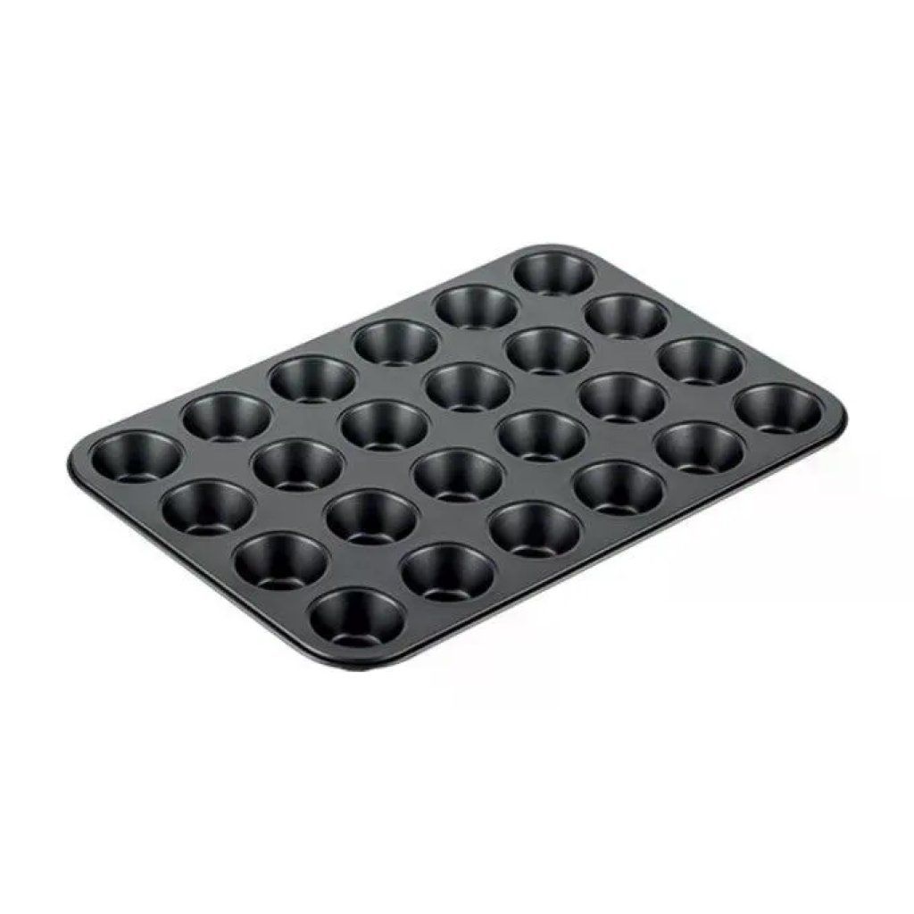 Tescoma T623226 Delicia Stampo per 24 Mini Muffin in Acciaio con Rivestimento Antiaderente Lavabile in
