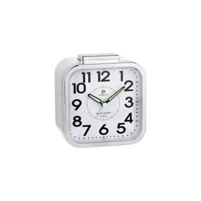 Lowell JA7051B Sveglia Analogica al Quarzo con Retroilluminazione Snooze e Suoneria Campana colore Bianco Lowell JA7051B Sveglia Analogica al Quarzo con Retroilluminazione Snooze e Suoneria Campana colore Bianco