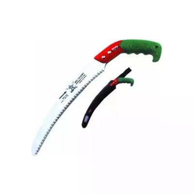 Samurai GC-240-LH Segaccio Curvo Manico Pistola Lama 240 mm Denti Temprati con Fodero