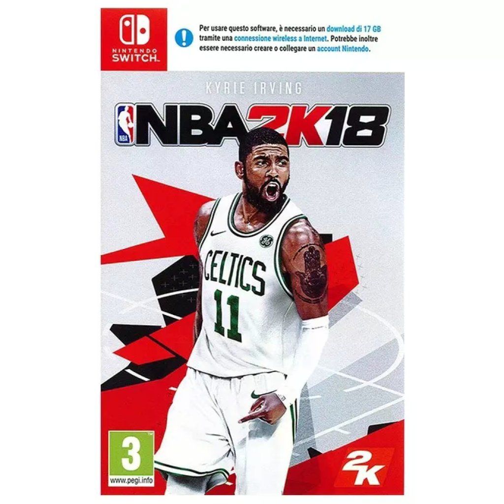 TAKE TWO 2K 5026555066655 NBA 2K Gioco Sportivo per Nintendo Switch Edizione Standard colore Nero TAKE TWO 2K 5026555066655 NBA 2K Gioco Sportivo per Nintendo Switch Edizione Standard colore Nero