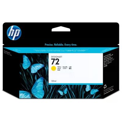HP C9373A 72 Cartuccia Inchiostro Vivera per Plotter DesignJet 130 ml colore Giallo HP C9373A 72 Cartuccia Inchiostro Vivera per Plotter DesignJet 130 ml colore Giallo