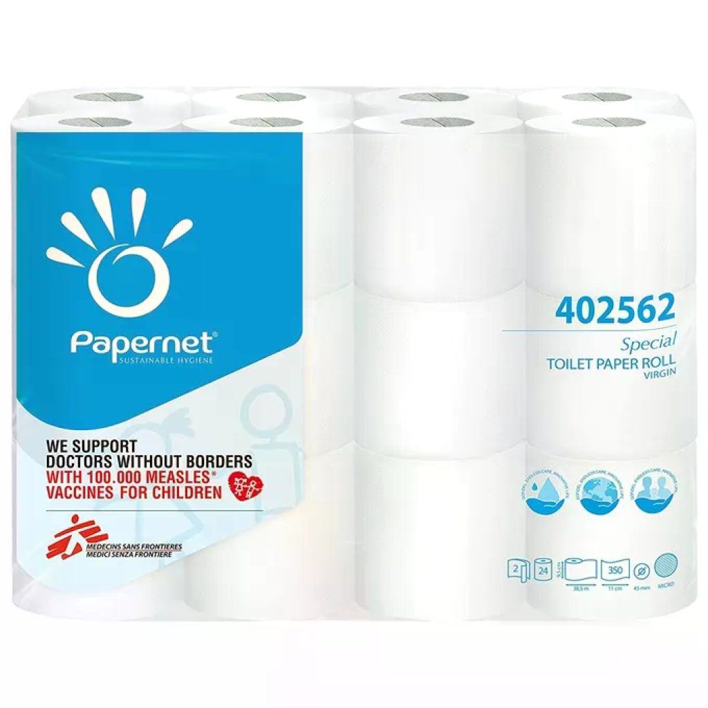 Papernet Cf24 rotoli Carta Igienica 350 strappi Papernet Cf24 rotoli Carta Igienica 350 strappi