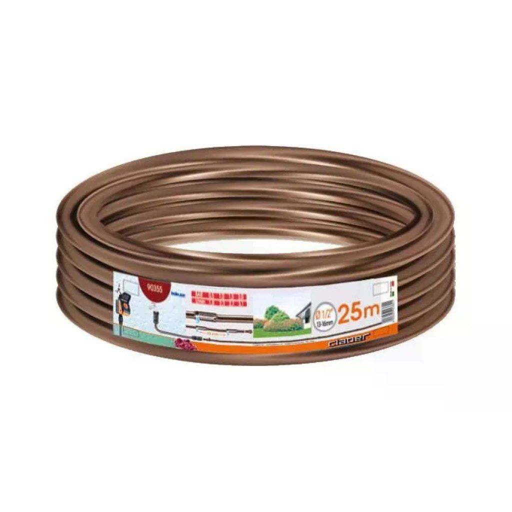 Claber D90356000 Tubo gocciolante 1-2 pollice 25 m con gocciolatori a labirinto da 2 l Claber D90356000 Tubo gocciolante 1-2 pollice 25 m con gocciolatori a labirinto da 2 l