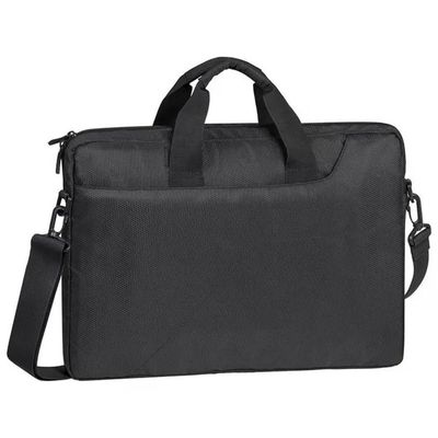 Rivacase 8035 Borsa a Tracolla per Notebook 15.6'' Poliestere Tracolla Rimovibile colore Nero