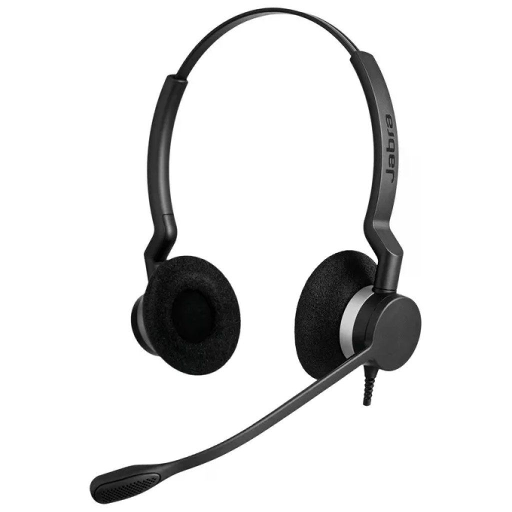 Jabra 2309-820-105 Biz 2300 Cuffie Stereo On-Ear con Cancellazione Rumore e Controllo Chiamata USB Jabra 2309-820-105 Biz 2300 Cuffie Stereo On-Ear con Cancellazione Rumore e Controllo Chiamata USB