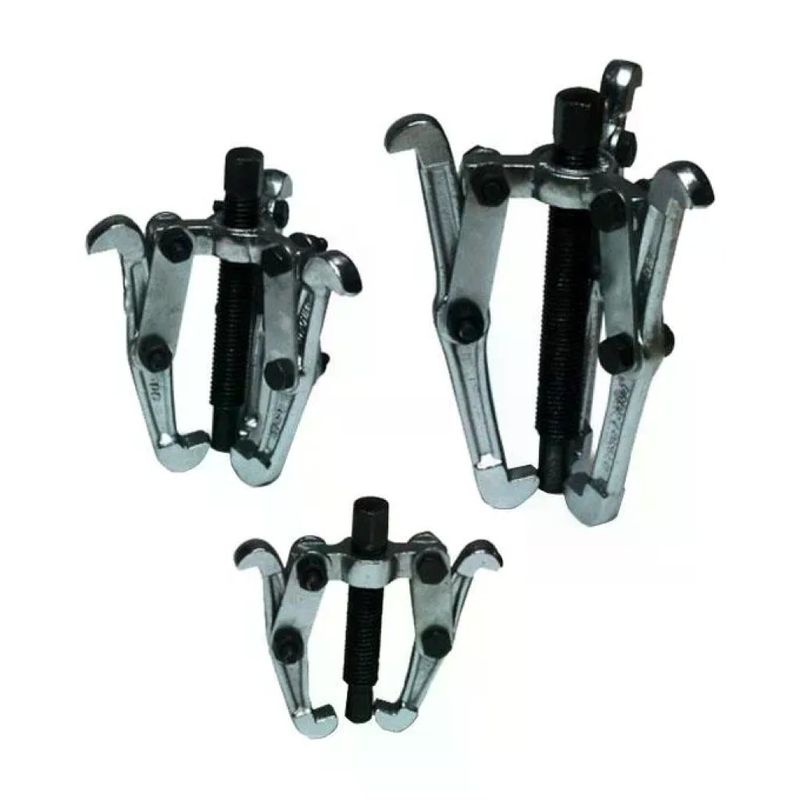 MISTRAL TOOLS 113231 Estrattore Meccanico Universale Set 3 Pezzi con Griffe 75 100 150 mm Acciaio Stampato