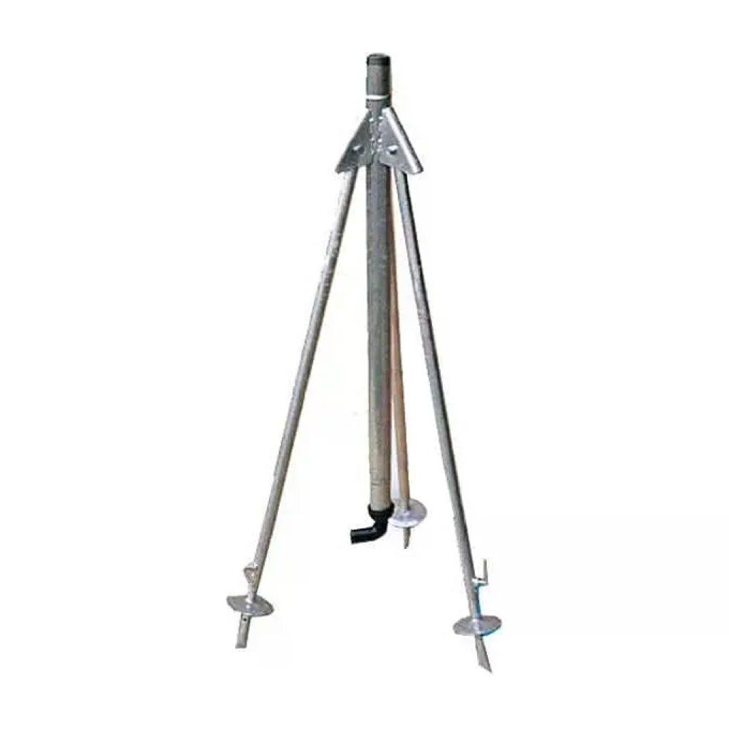 Valla Supporto Irrigatori Acciaio Zincato Attacco Filettato 1'' Portagomma Nylon Curvo Altezza Valla Supporto Irrigatori Acciaio Zincato Attacco Filettato 1'' Portagomma Nylon Curvo Altezza